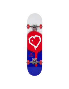 BLUEPRINT SPRAY HEART V2 8.00 RED BLUE